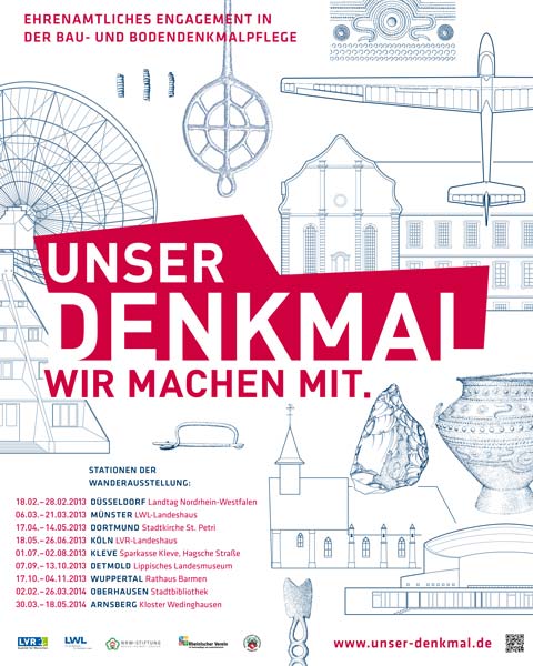 DEsign Plakat "Denkmal"