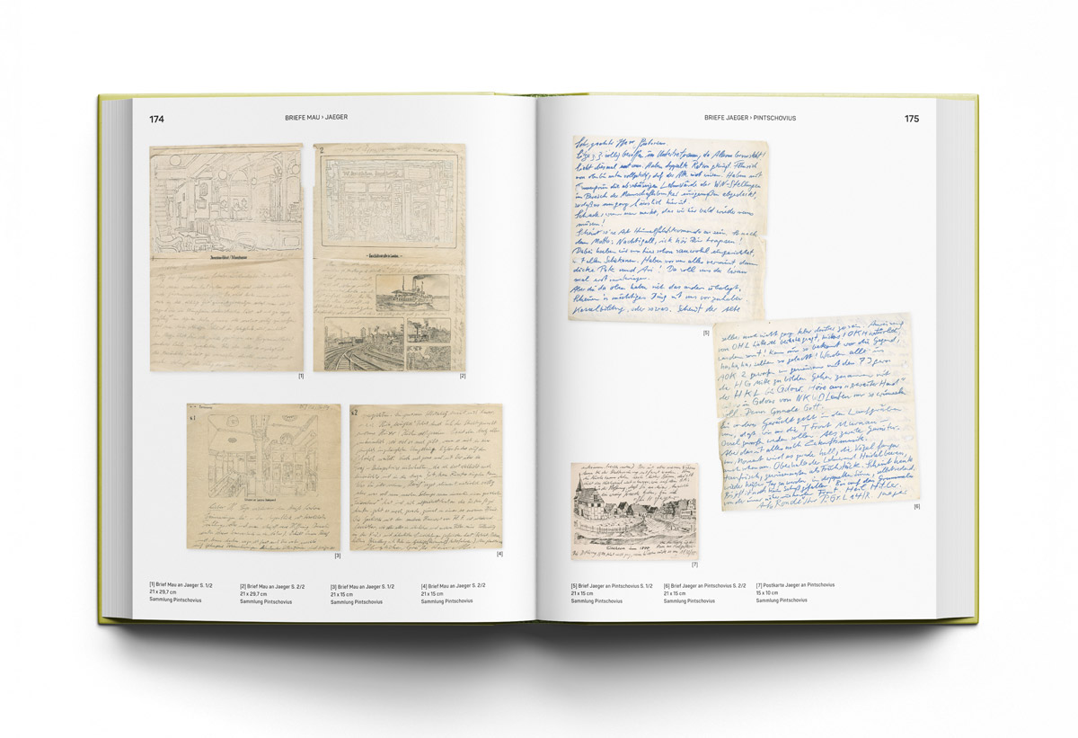 Katalog zur Ausstellung Heino Jäger – Layout Kunsthaus Stade