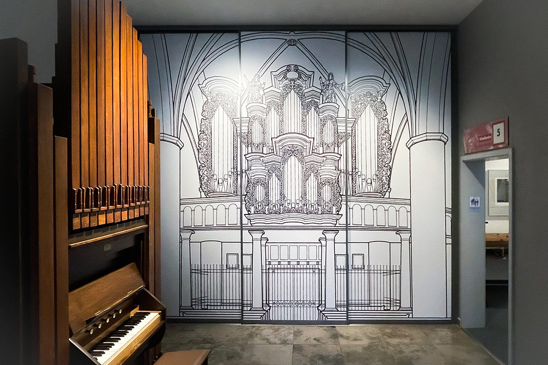 Orgelmuseum Borgentreich, Ausstellungsdesign