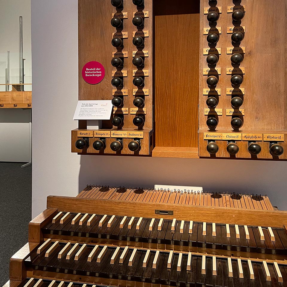 Orgelmuseum Borgentreich, Ausstellungsdesign