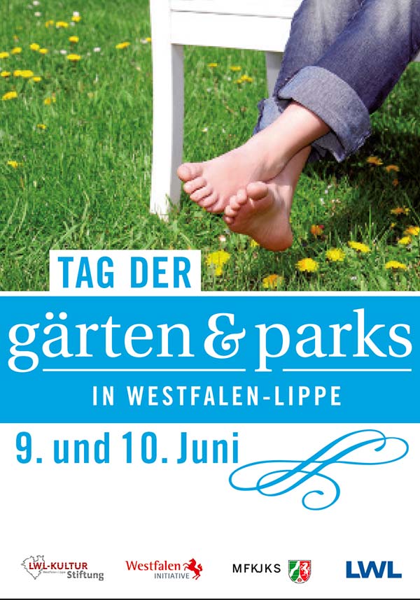 Plakat "Gärten und Parks"