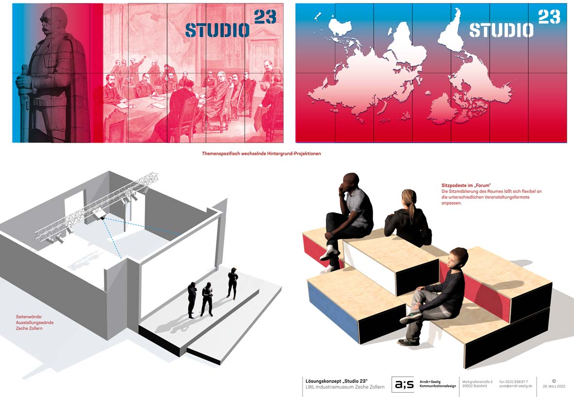 Studio 23 – Konzept für Wettbewerb