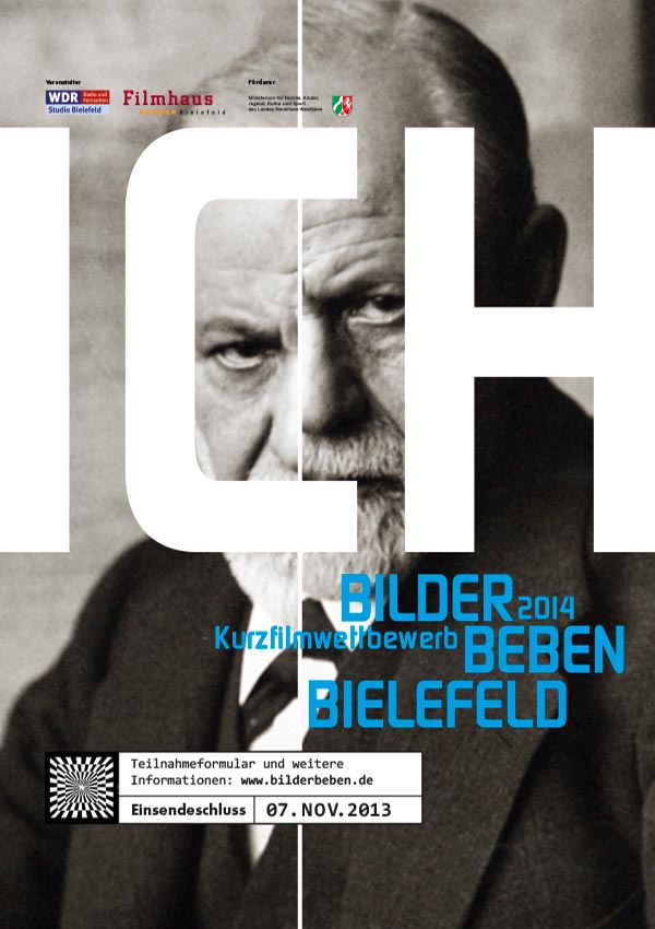 Plakat Filmhaus Bielefeld, Gestaltung 'Arndt und Seelig Kommunikationsdesign