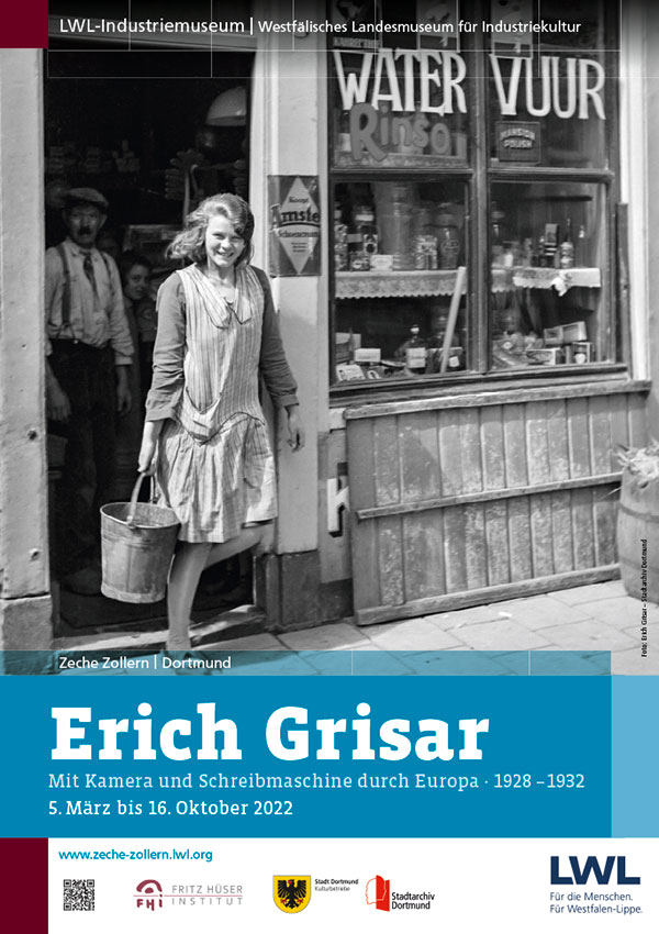 Ausstellungsplakat Erich Grisar – LWL-Industriemuseum