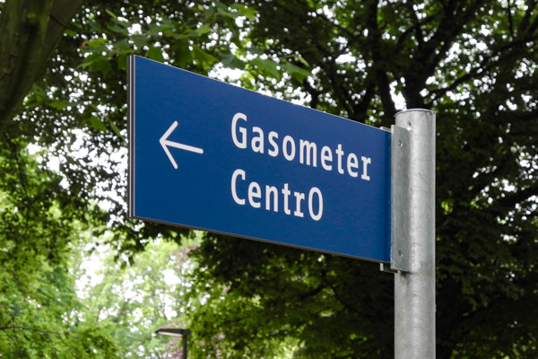 Wegweiser Kaisergarten