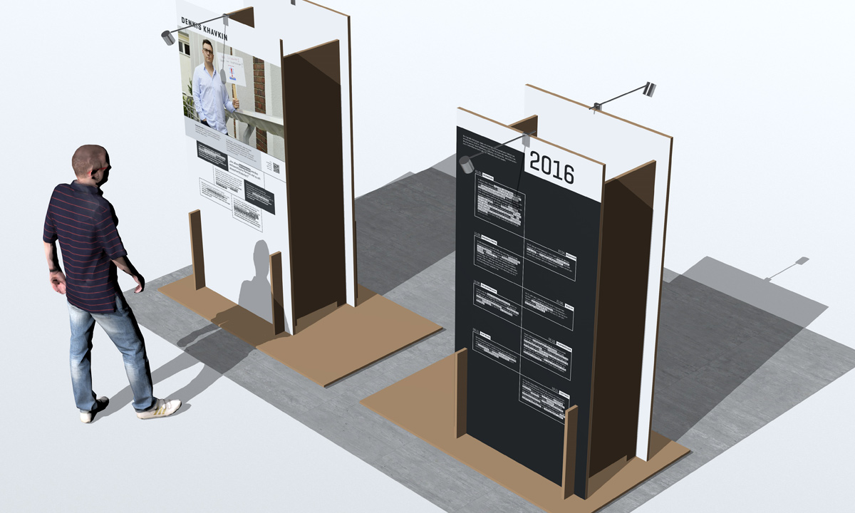 Ausstellungsmodul Rendering