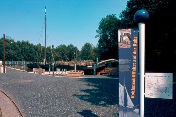 Kohlenschifffahrt auf der Ruhr