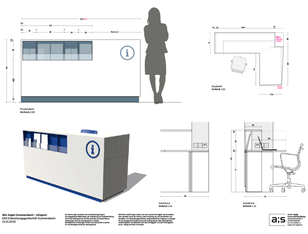 Planzeichnung Infopoint