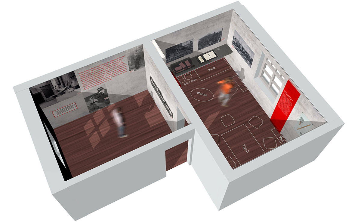 Entwurfsrendering, Digitales Raummodel