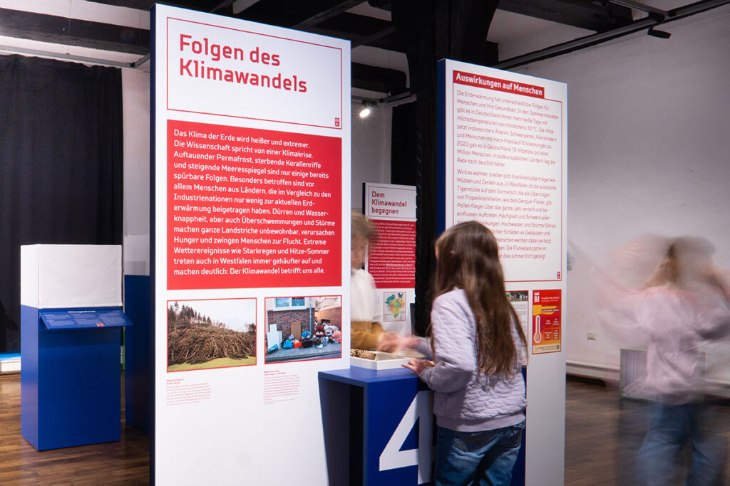 Ausstellungseinheit Folgen des Klimawandels
